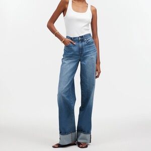 NWT Madewell Superwide-Leg Jeans, Women’s Size 33